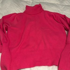 French Connection pink sweater size small